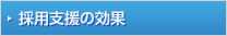採用支援の効果